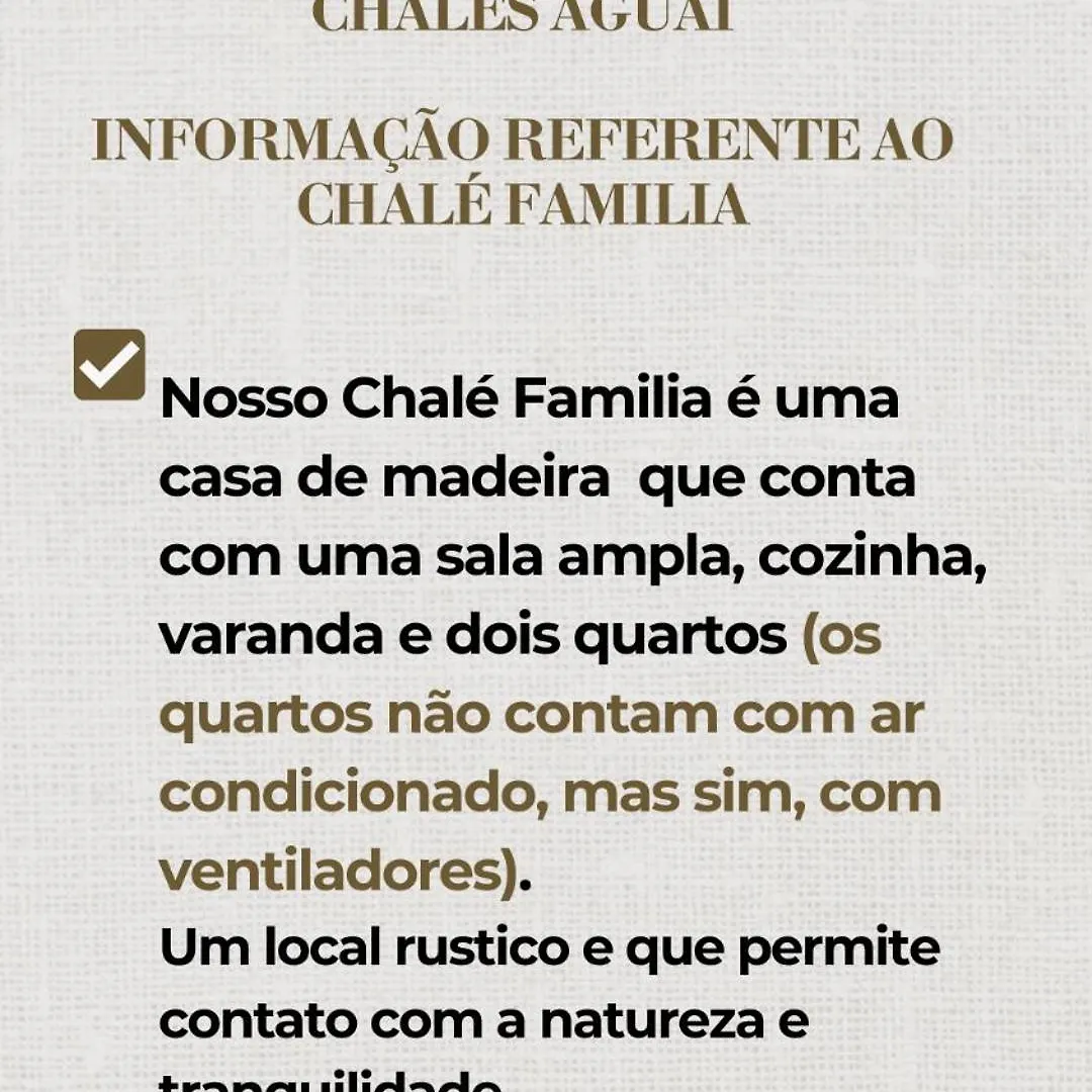 Chales Aguai Apart Hotel Natal